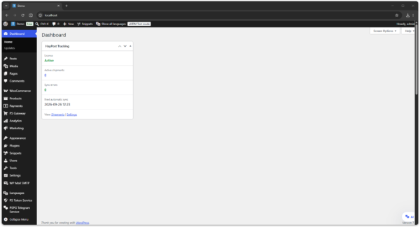 1 HayPost Tracking Add-on